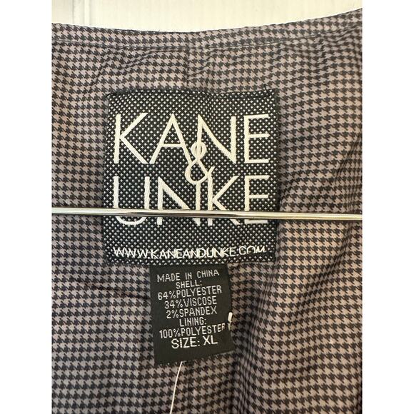 NWT Kane & Unke Men’s Ed-Word Navy Pinstripe Vest Sz XL - Picture 2 of 6